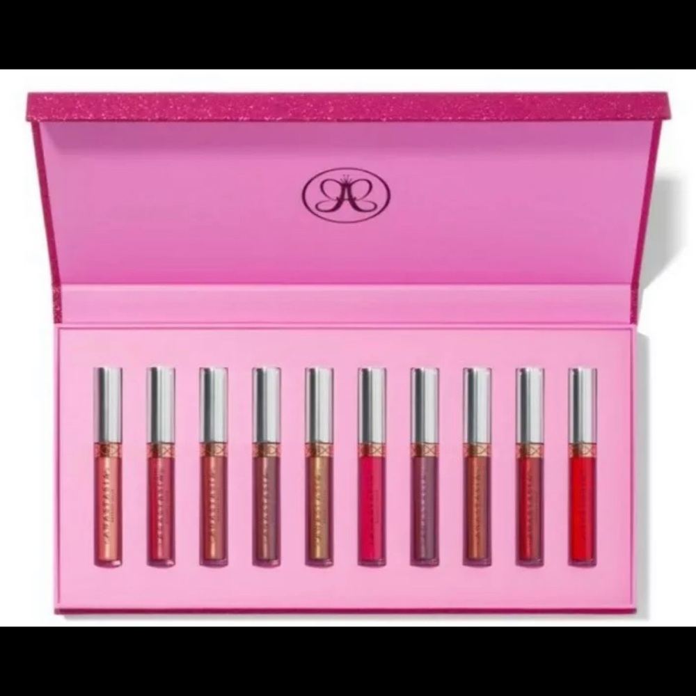 Anastasia kit 10 pieces Liquid lipstick set